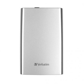 Hard disk extern Verbatim Slim 'N' Go , 1 TB , USB 3.0 , Argintiu